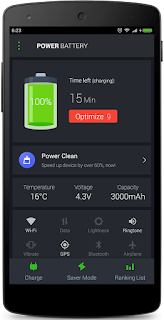 Power Battery - Battery Saver v1.8.0.3 [Ad Free] APK