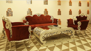 Create a Stylish Home Decor with Lasting Beauty of Silver Furniture- Silver Sofa set