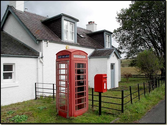 A traditional lochside house