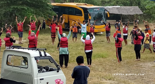 fasilitas angkutan untuk kehulu atau start body rafting