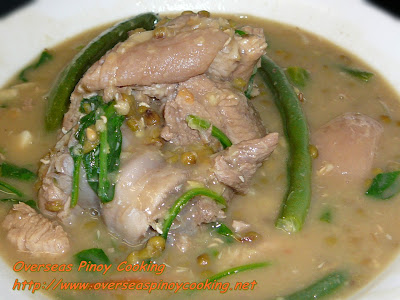 Munggo with Pork Pata