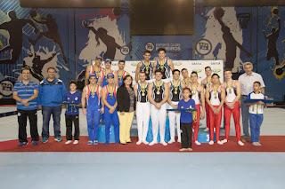 Pinheiros Tricampeão Brasileiro Masculino de Ginástica Artística de 2014/2015/2016