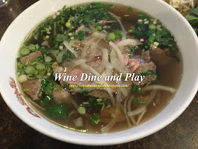 Phở Thập Cẩm is a noodle based dish with choice of protein at the Tase Pho in Pinellas Park, Florida