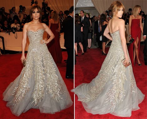 Zuhair Murad dresses J Lo at Met Gala 2010 According to Stylefrizz