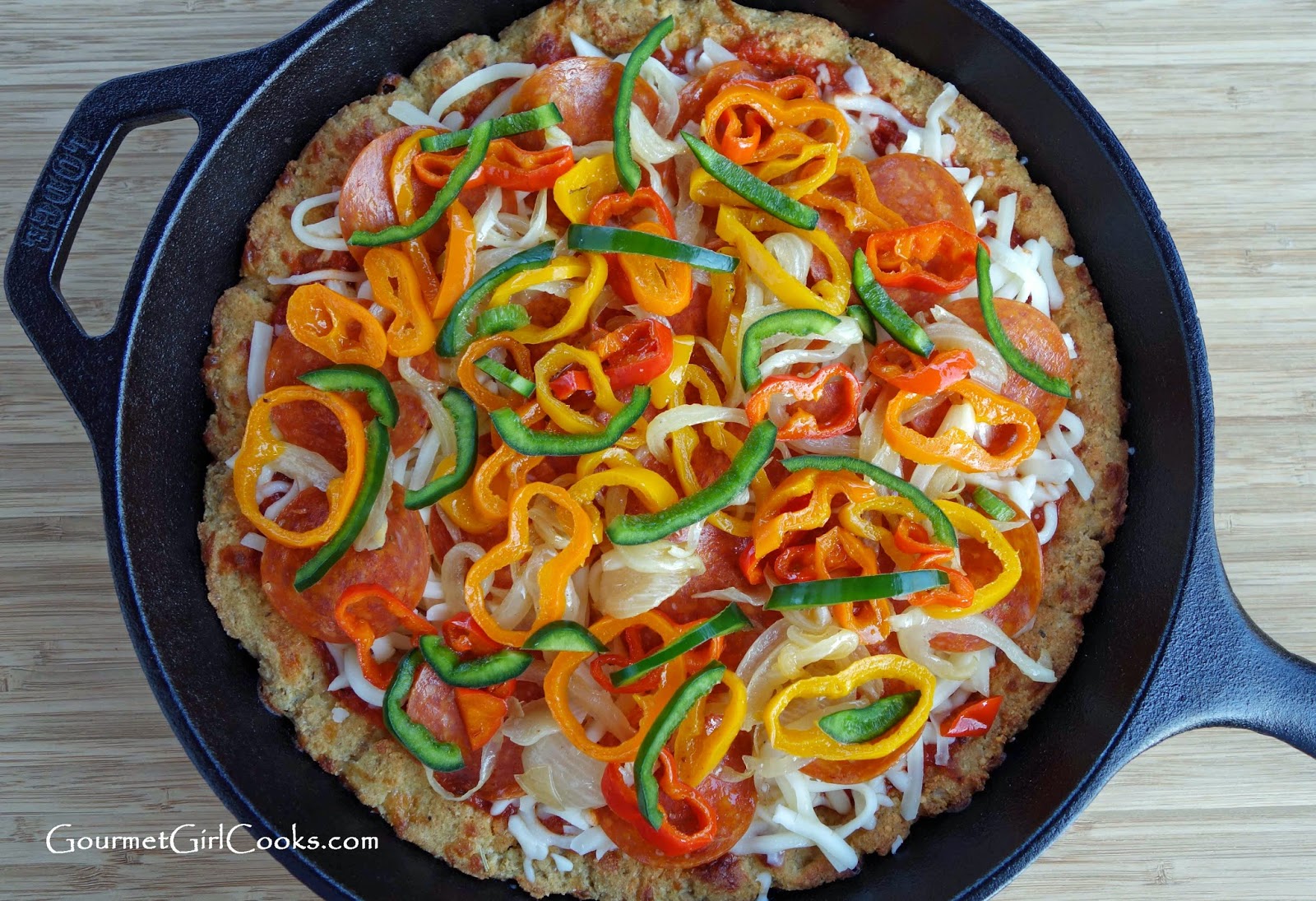 Cast Iron Deep Dish Pizza Recipe (Chicago-Style!) - A Spicy Perspective