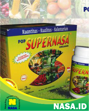 Supernasa Pupuk Organik Padat 250gr / 3Kg