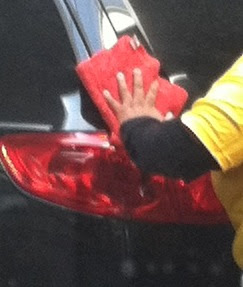 appreciate the hands that wash the car at the local car wash