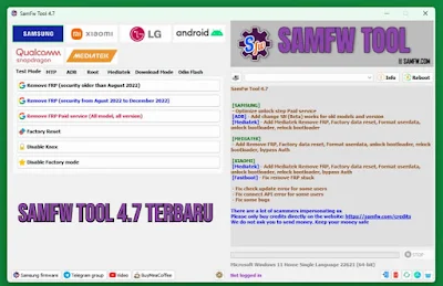 SamFw Tool 4.7 Terbaru