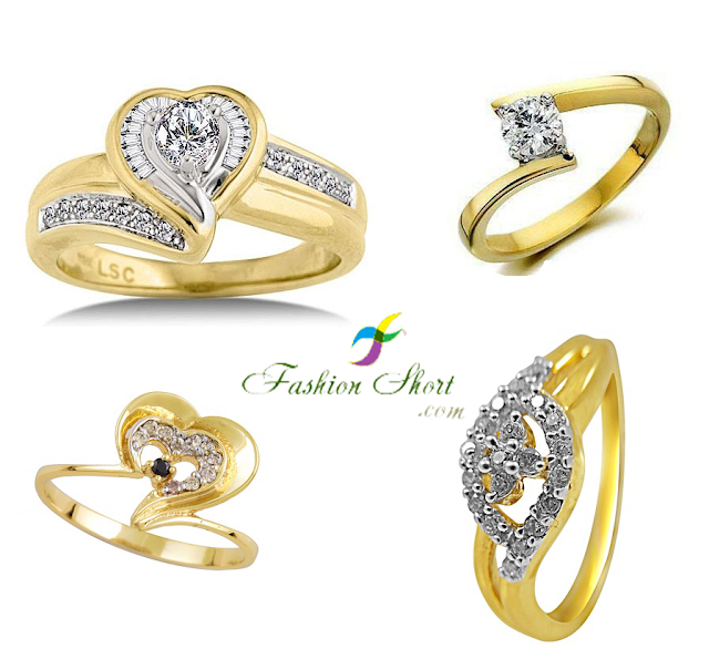 Yellow Gold Engagement Rings Latest Design