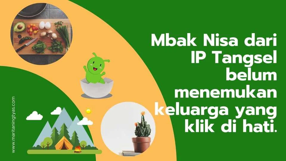 mbak Nisa dari Ibu Profesional Tangsel belum dapat keluarga klik