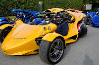 Campagna T-Rex Motorcycle Prosperity Yellow Base Model