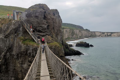 Irlanda del Norte. Carrick-a-Rede Rope Bridge.