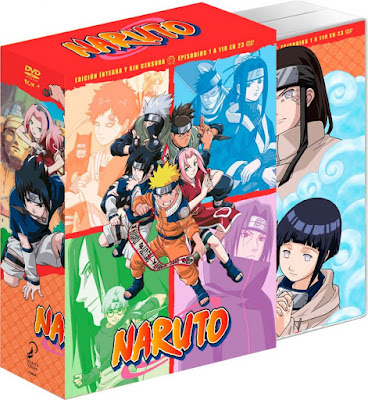 Anime: Review de la Edición Integra y sin censura de Naruto. Vol1 en DVD - Selecta Visión