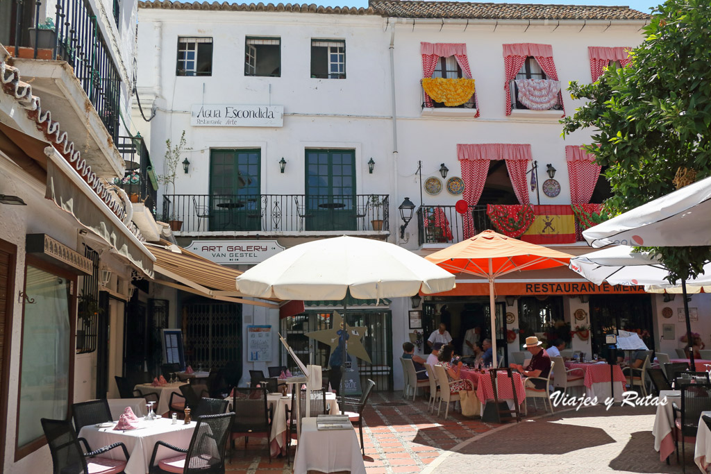 Plaza de los naranjos de Marbella