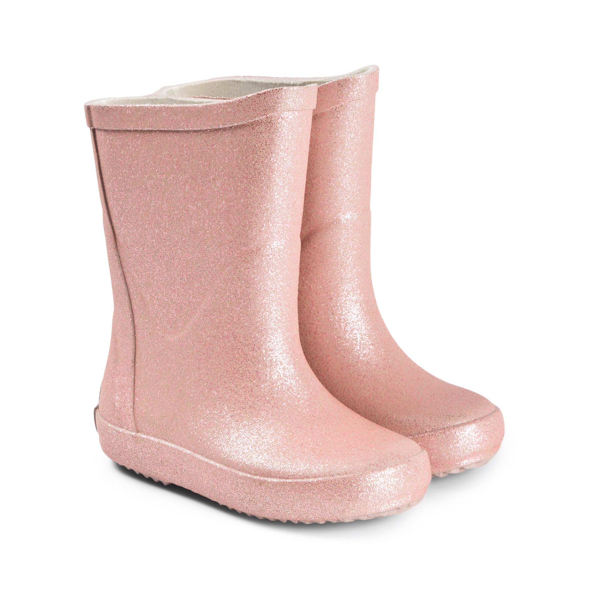 Girls Pink Glitter Rain Boots from CeLaVi