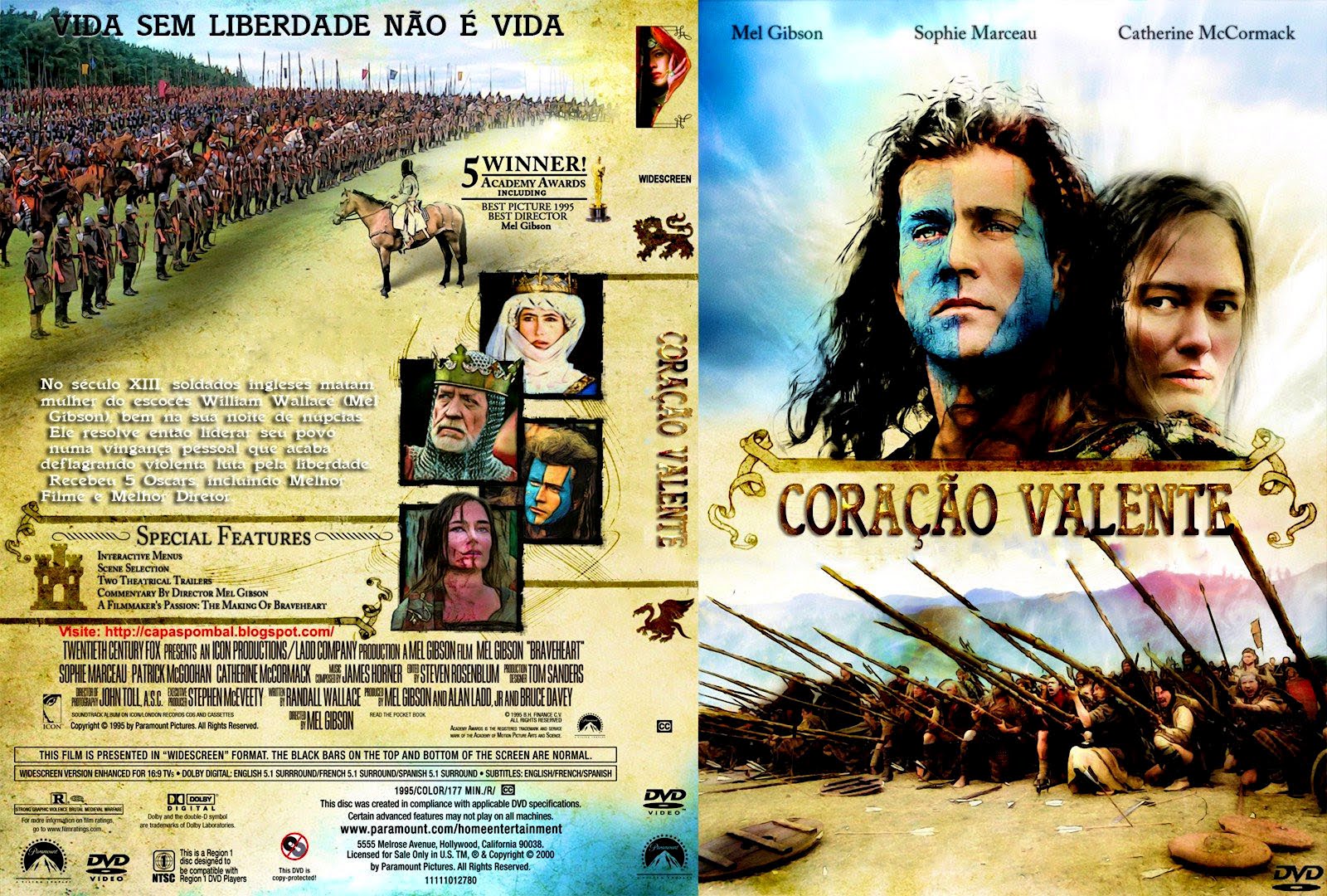 Coracao Valente Dvd Cover