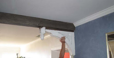 attach corbels to beam