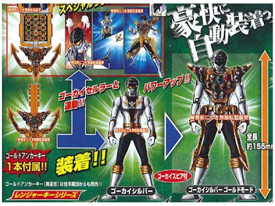 GOKAIGER 6TH WARRIOR: GOKAISILVER REVEALED!