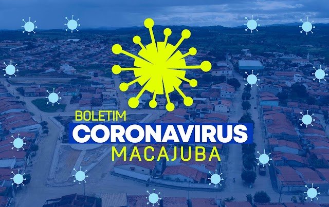 Coronavírus: Veja os dados do boletim desta domingo, em Macajuba