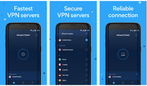 Hotspot Shield Gratis VPN Proxy & Keamanan WiFi