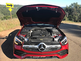 Hood open on 2020 Mercedes-Benz GLC 300 4MATIC