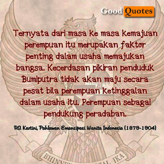 Good Quotes Story: Kutipan R.A Kartini