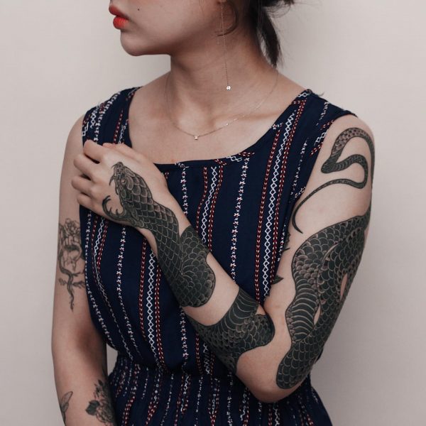 Tatuagens femininas - 110 fotos e ideias de diversos estilos e posições