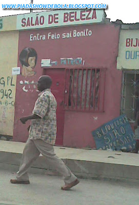 Salão de Beleza - Entra feio e sai bonito