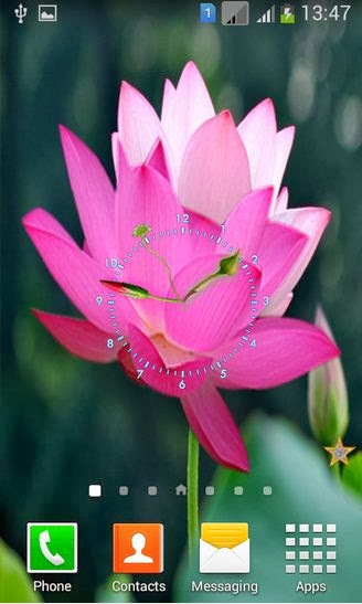 Lotus Flower Clock