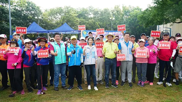 ▲彰化市長林世賢表示，彰化市地面高爾夫球委員會在今年2月才成立，由黃稜茹代表帶領下不到半年就舉辦全國邀請賽，匯聚300人來到彰化，實屬不易。（記者林明佑攝）