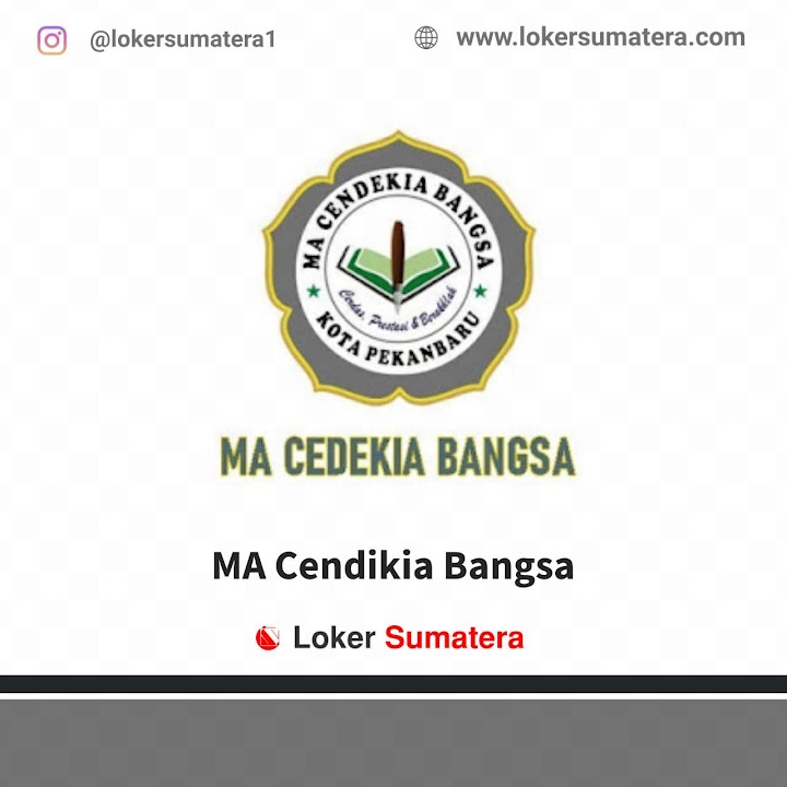 Loker Pekanbaru | Lowongan Kerja Pekanbaru, MA Cendikia Bangsa sebagai Guru Geografi, Guru Sosiologi. Deadline 12 Juni 2022 Loker Pekanbaru | Lowongan Kerja Pekanbaru, MA Cendikia Bangsa sebagai Guru Geografi, Guru Sosiologi. Deadline 12 Juni 2022
