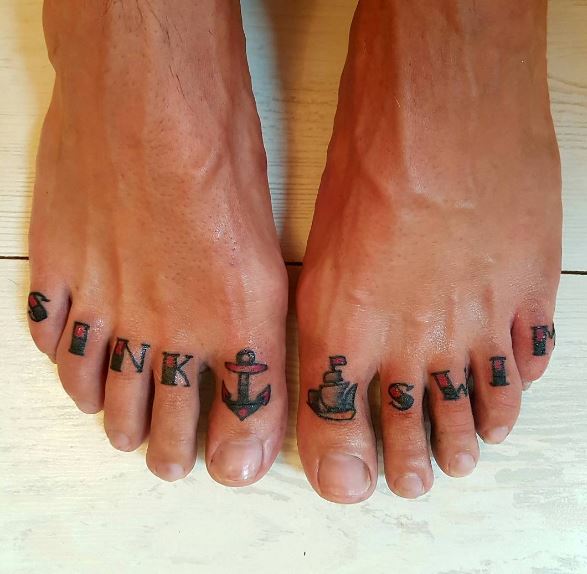 50 Cute Toe Tattoos Ideas for Men and Women 2018  TattoosBoyGirl