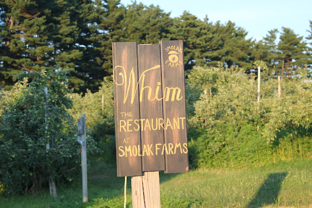 Whim, The Restaurant at Smolak Farms, North Andover, Mass.