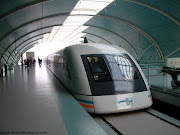 This is a maglev train. The sooner we have one in Malaysia, the better. (maglev train line big )