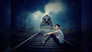 alone boy on track by mmp picture