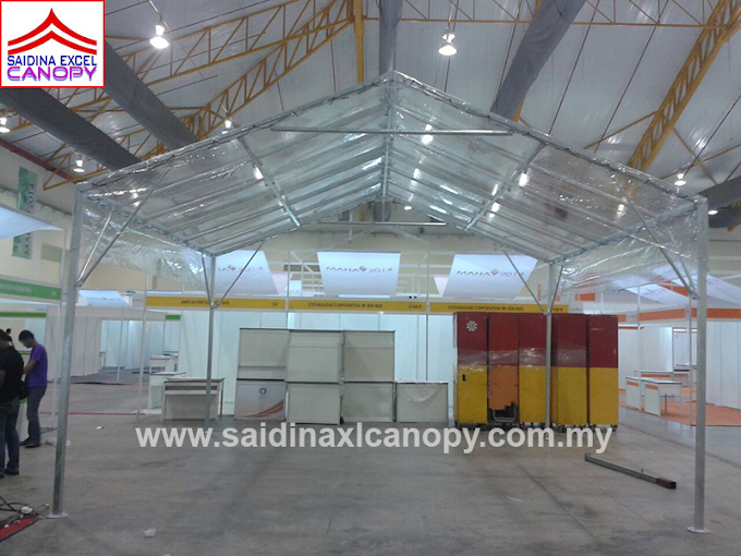 Custom made canopy - Mini Transparent Marquee Tent / A-shape