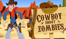رعاة البقر يقتلون الزومبي cowboy shoot zombie