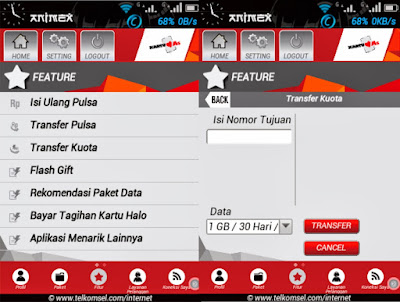 Cara Transfer Kuota Internet Telkomsel