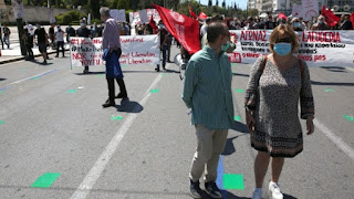 ΜΕ ΠΑΝΟ ΚΑΙ ΑΠΟΣΤΑΣΕΙΣ τίμησαν την Πρωτομαγιά στην Καλαμάτα