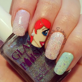 barry-m-disney-little-mermaid-ariel-lace-glitter-nail-art