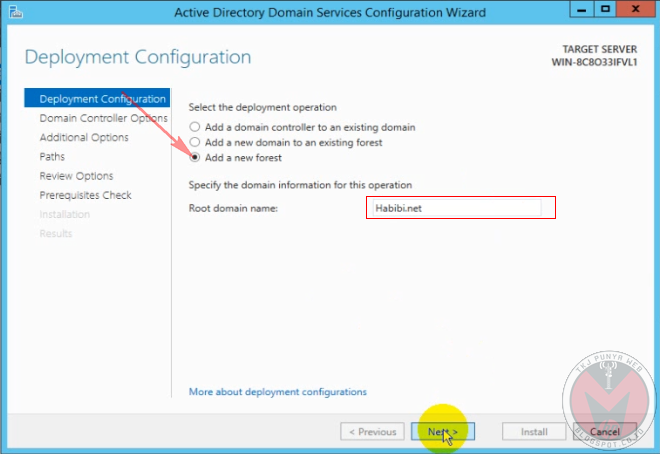 Cara Konfigurasi Active directory pada Windows Server 