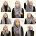 Cara Pakai Hijab Pashmina Panjang Simple