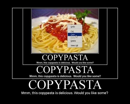 Introducing Copypasta Memes