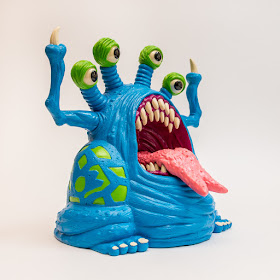 Five Points Festival 2019 Exclusive Blue Muckoid Vinyl Figure by Last Resort Toys x Tenacious Toys