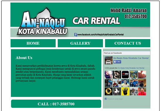 An Naqlu Car Rental Kota Kinabalu