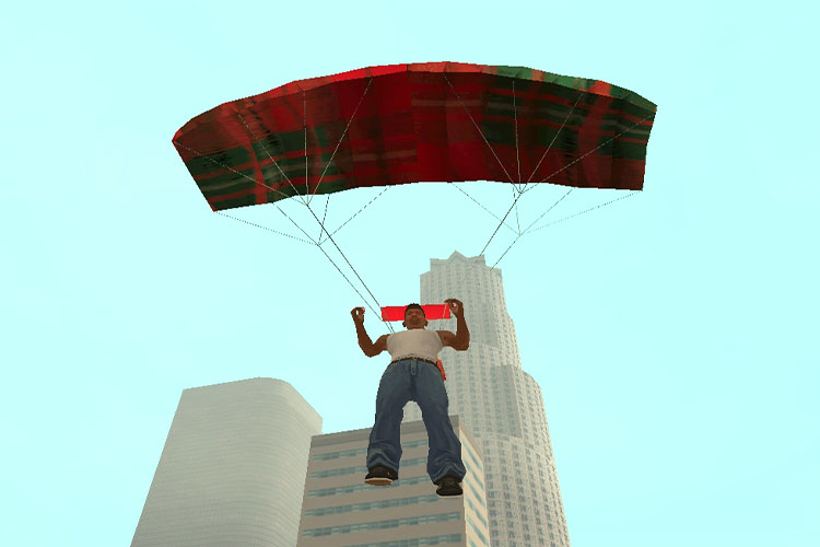 How to Open Parachute in GTA San Andreas