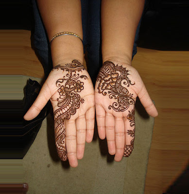 Designs For Hands Arabic Mehandi