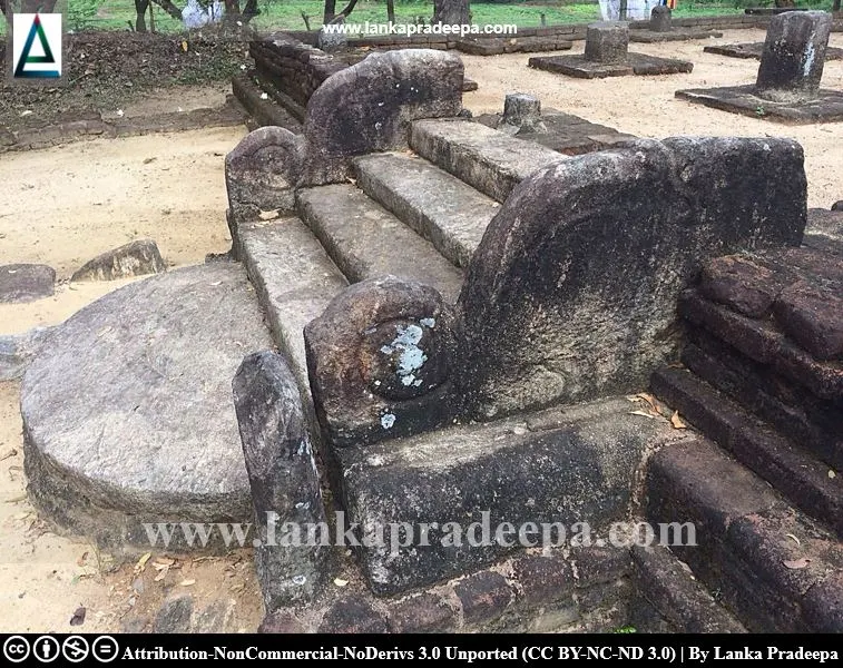Ancient Sandakada Pahana and Korawak Gala, Dambulla Somawathi