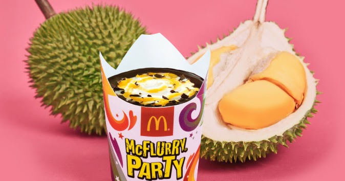 Harga D24 Durian McFlurry Party McDonald's - Senarai Harga 