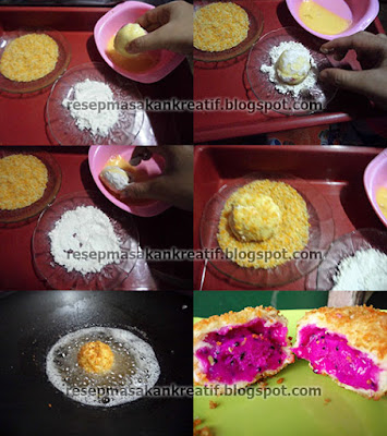 Resep Es Krim Goreng Buah Naga